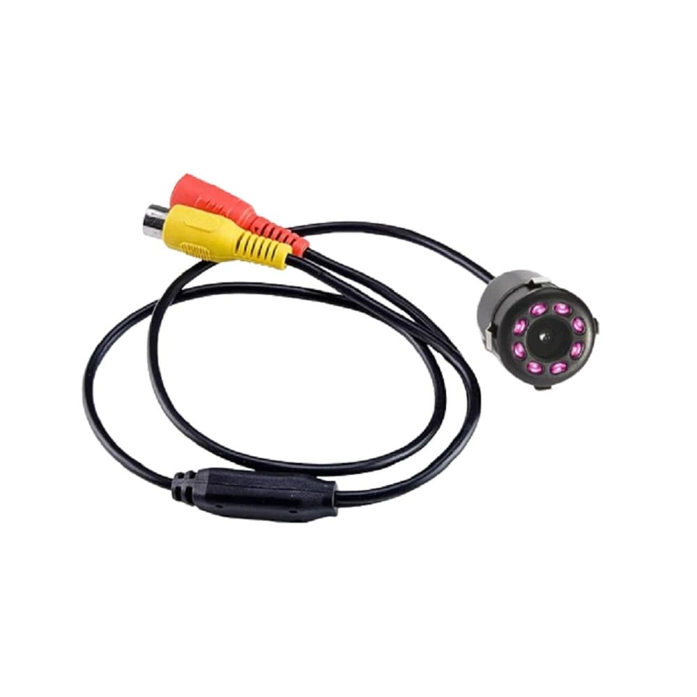 Câmera Visão Notuna Traseira Embutir Carro 8 LED modelo 101 IR