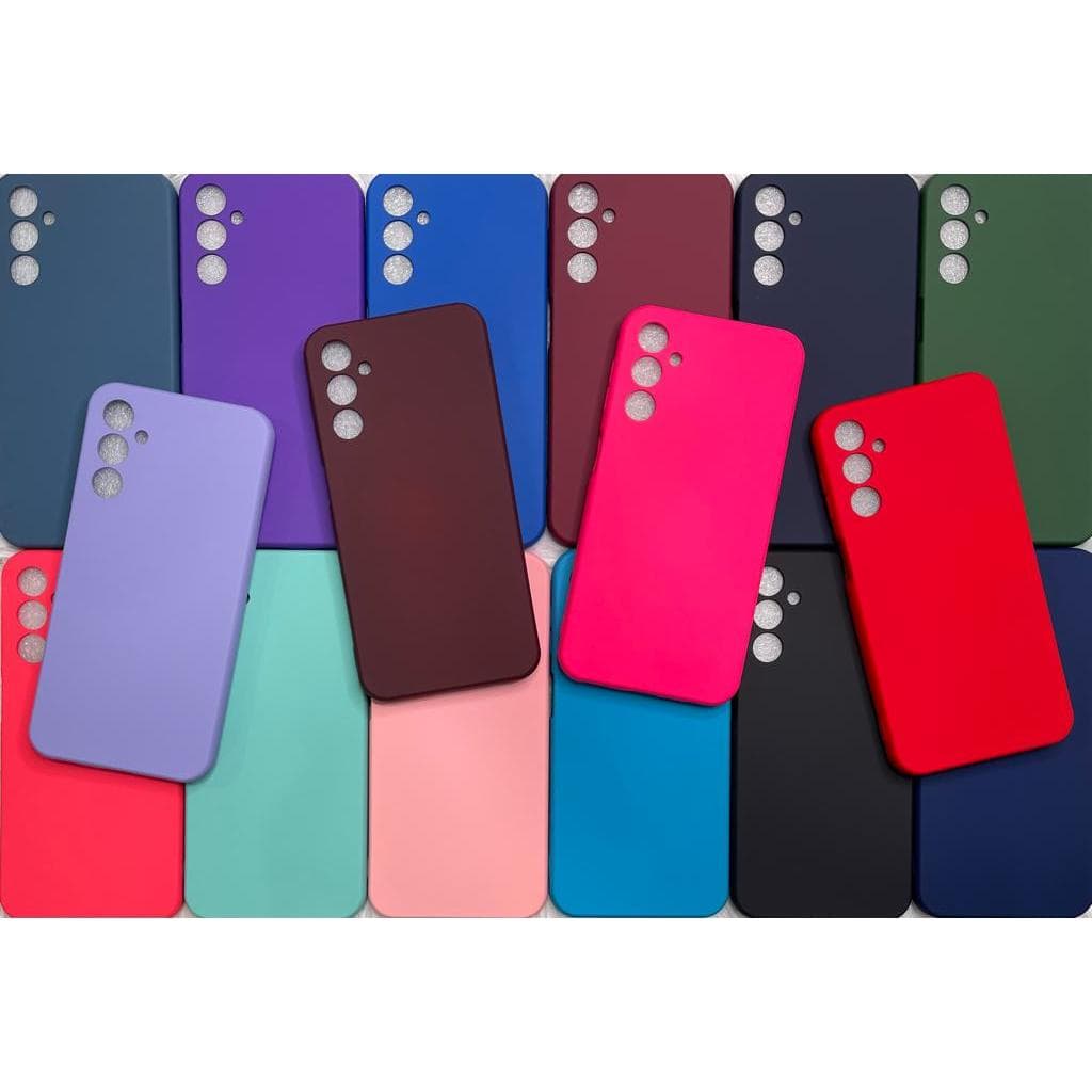 Capa Capinha Para Samsung A24 4G Silicone Aveludado Pelicula Case