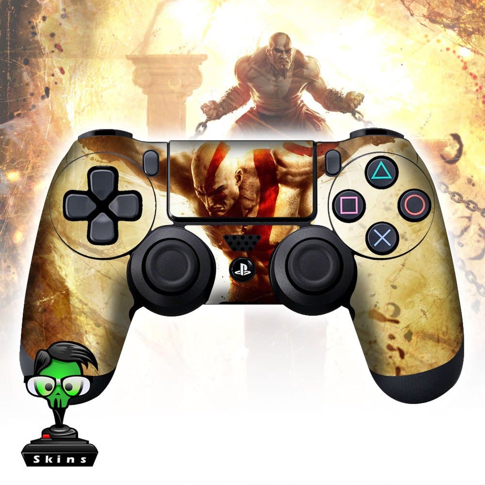 1 Adesivo proteção de controle videogame god of /  NÃO DESBOTA COM O USO