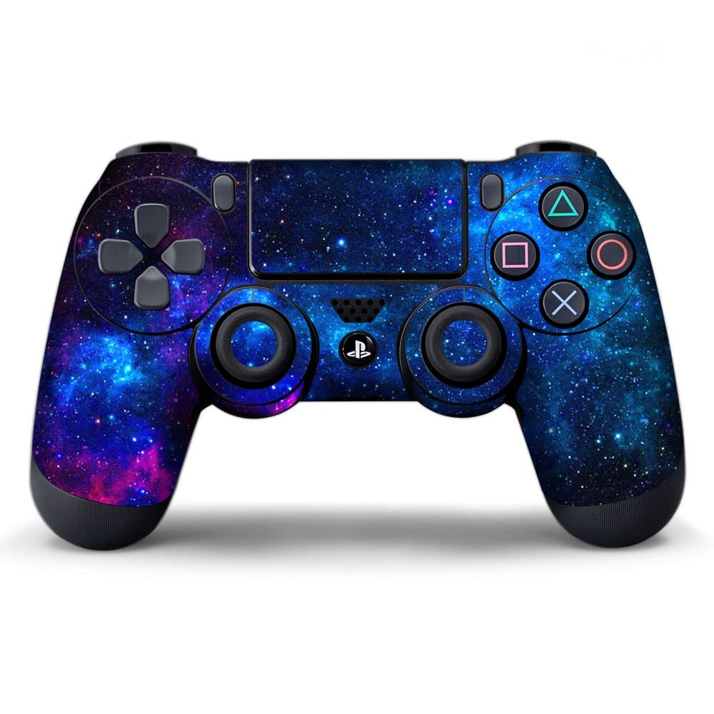 1 Adesivo de controle videogame galaxia espaço roxo purpura / skin PREMIUM / NÃO DESBOTA COM O USO