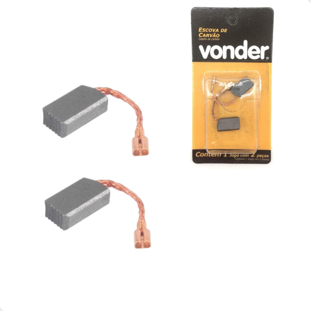 Escova Carvap Carvão Para Esmerilhadeira Vonder Eav 650 - EAD 650 127/220V Original