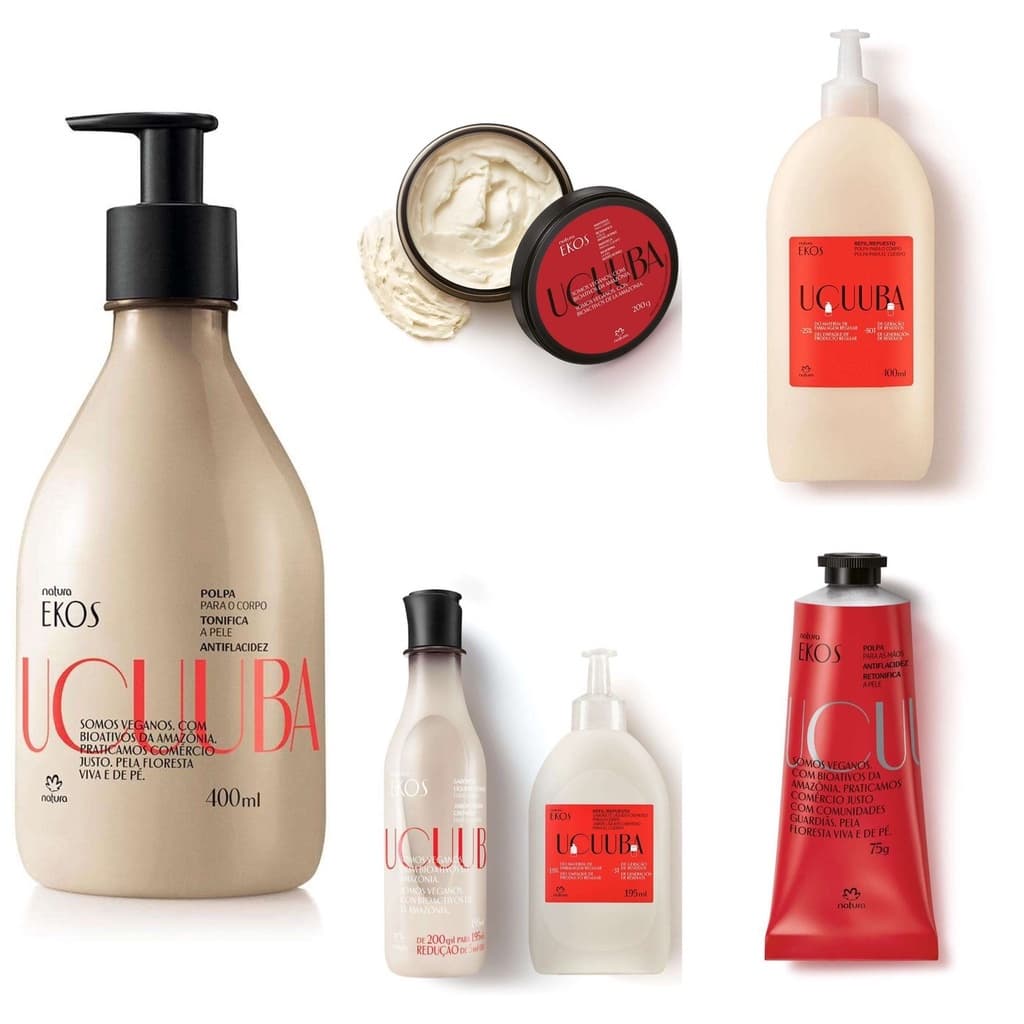 Natura Ekos Ucuuba - Refil ou Hidratante corporal 400ml ou Hidratante 200ml ou Polpa Hidratante para as Mãos 75g.