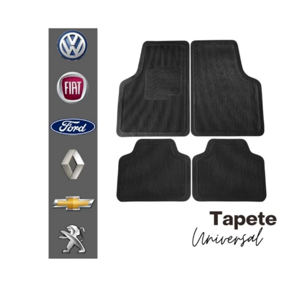 Tapete de Carro Uno Doblo Fiorino Argo Siena Strada Palio Tapete Automotivo Carpete de Carro