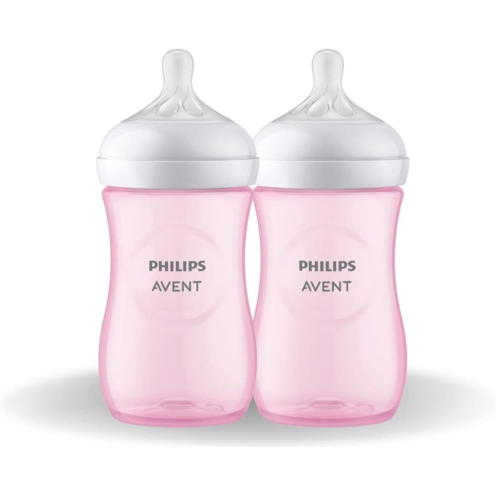 Kit 2 Mamadeira Avent Petala 260ml Rosa - Philips Avent