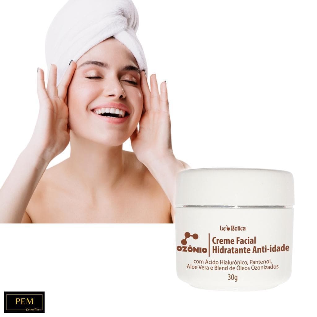 Creme Facial Anti-idade Ozônio 30g