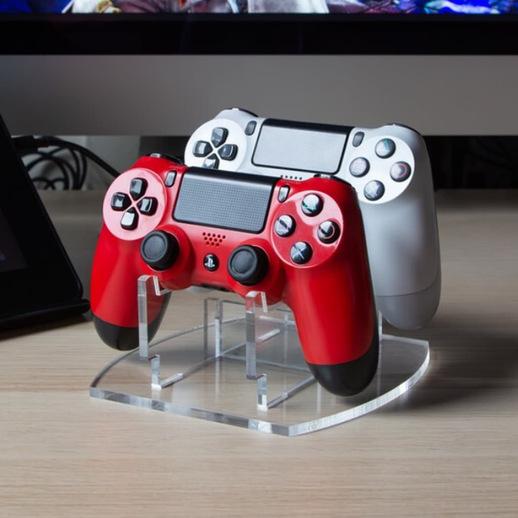Melhor suporte de controle design moderno para Vídeogame PS4 Xbox acrilico