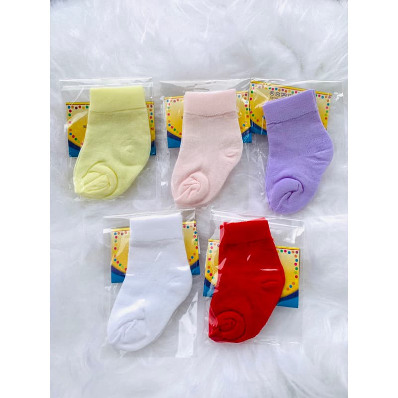 5 Pares de meias para bebê menina menino RN a 1 ano Enxoval  bebê kit meias roupinhas bebê
