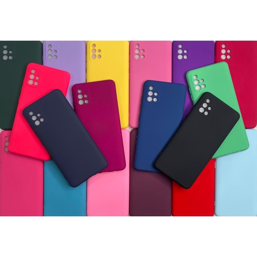 Capa Capinha Para Samsung A51 A515 Silicone Aveludado Case