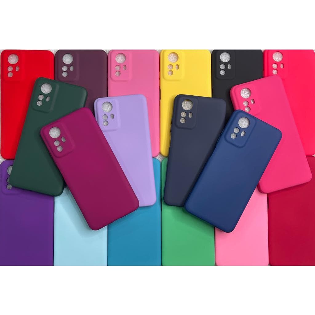 Capa Capinha Para Redmi Note 12S Silicone Aveludado Case