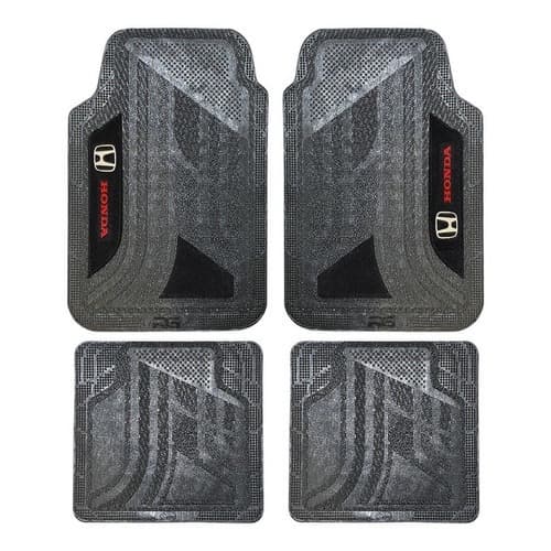 Tapete Borracha Pvc Automotivo Honda Dubai Carro Modelo Universal 4 peças