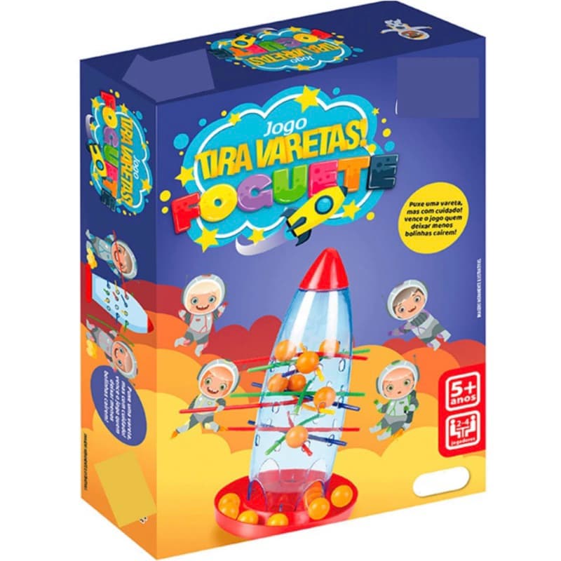 Tira Vareta Foguete, Jogo, Em Família, puxa vareta, Jogo pra jogar em família