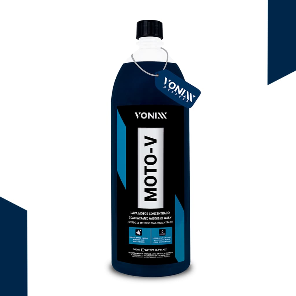 Moto-V 1,5L Shampoo para Lavar Motos Concentrado Vonixx