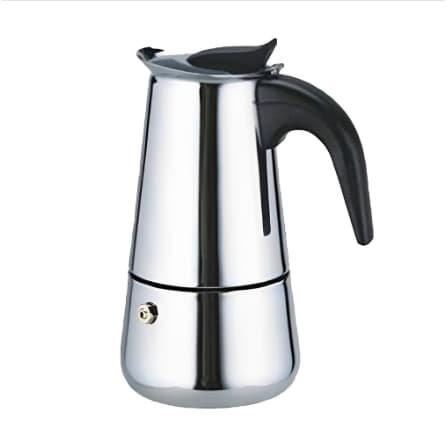 Máquina de Café Cafeteira Italiana 4 / 6/ 9 Xícaras Aço Inoxidável Café Moka e Expresso