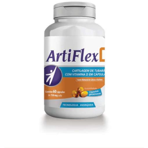 Suplemento de Cartilagem Vitamina D ÓleoCaps Softgel - 60 cápsulas de 750mg suplemento alimentar  natuverdemax