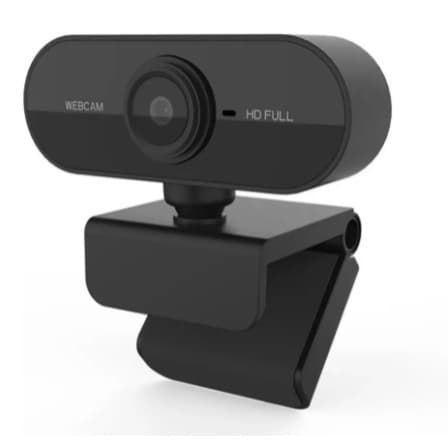 Webcam Microfone Camera Full Hd 1080p Computador Plug e Play Microfone Embutido