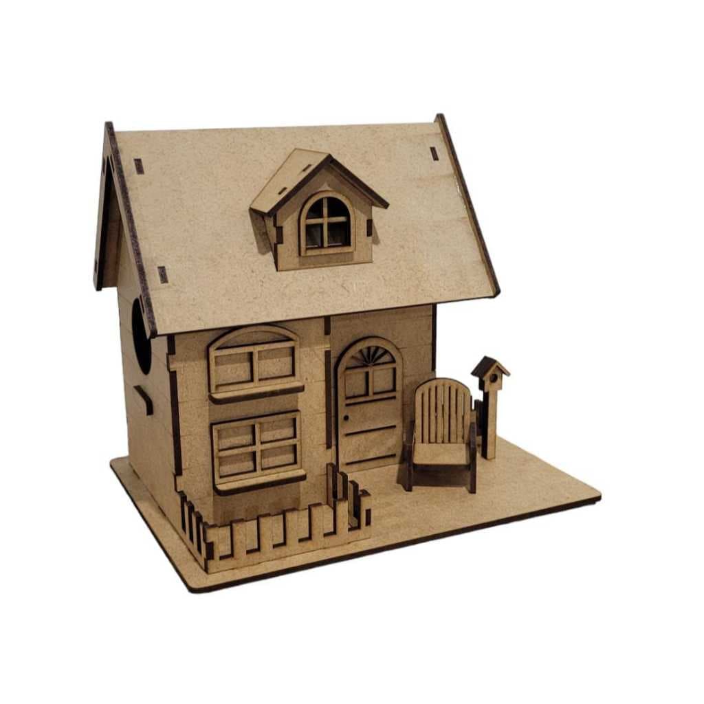 Casa para Pássaros com Cerquinha