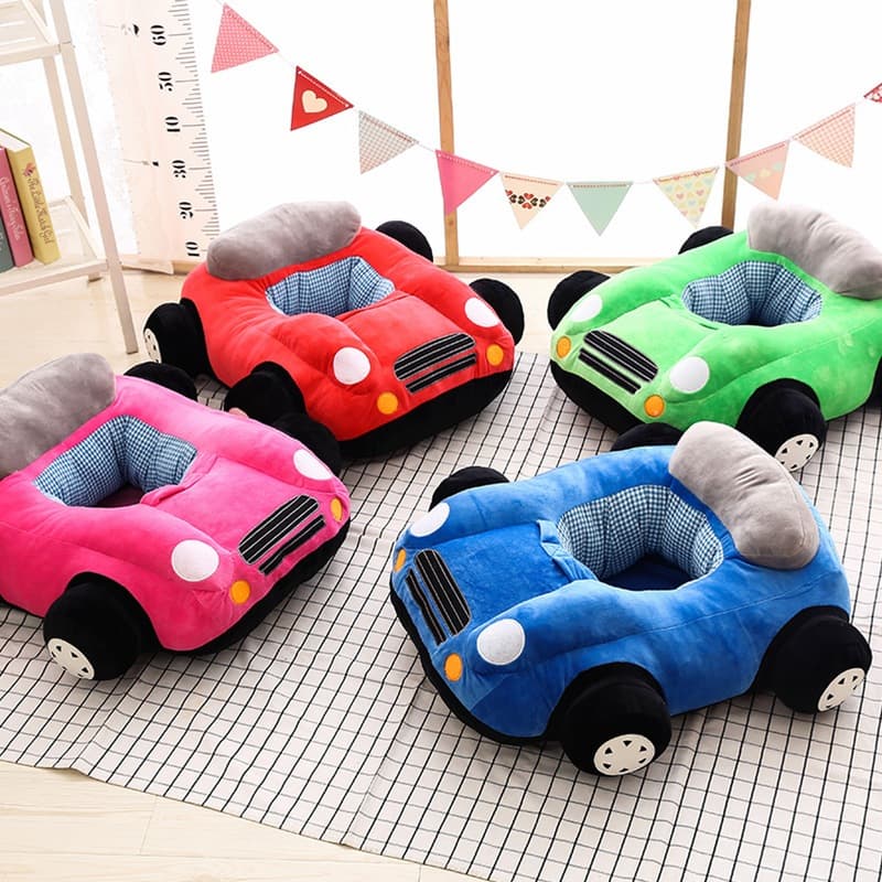 Assento Bebê Sofá Carros Macqueen Poltrona Infantil