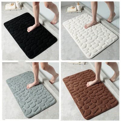 Tapete Soft Antiderrapante para Banheiro, Sala e Quarto  40cm x 60cm