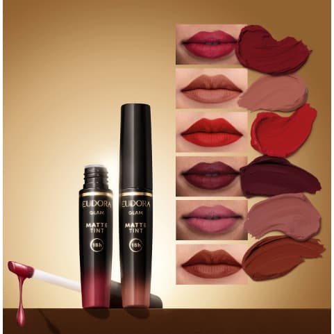 Batom Líquido Matte Tint Eudora