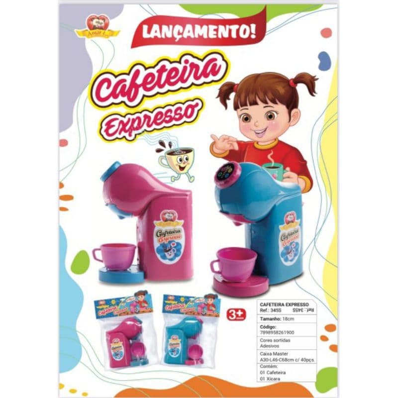 Brinquedo Cafeteira Expresso