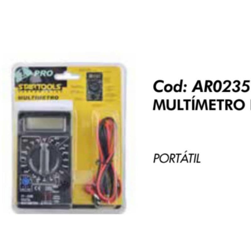 Multímetro Digital Portátil