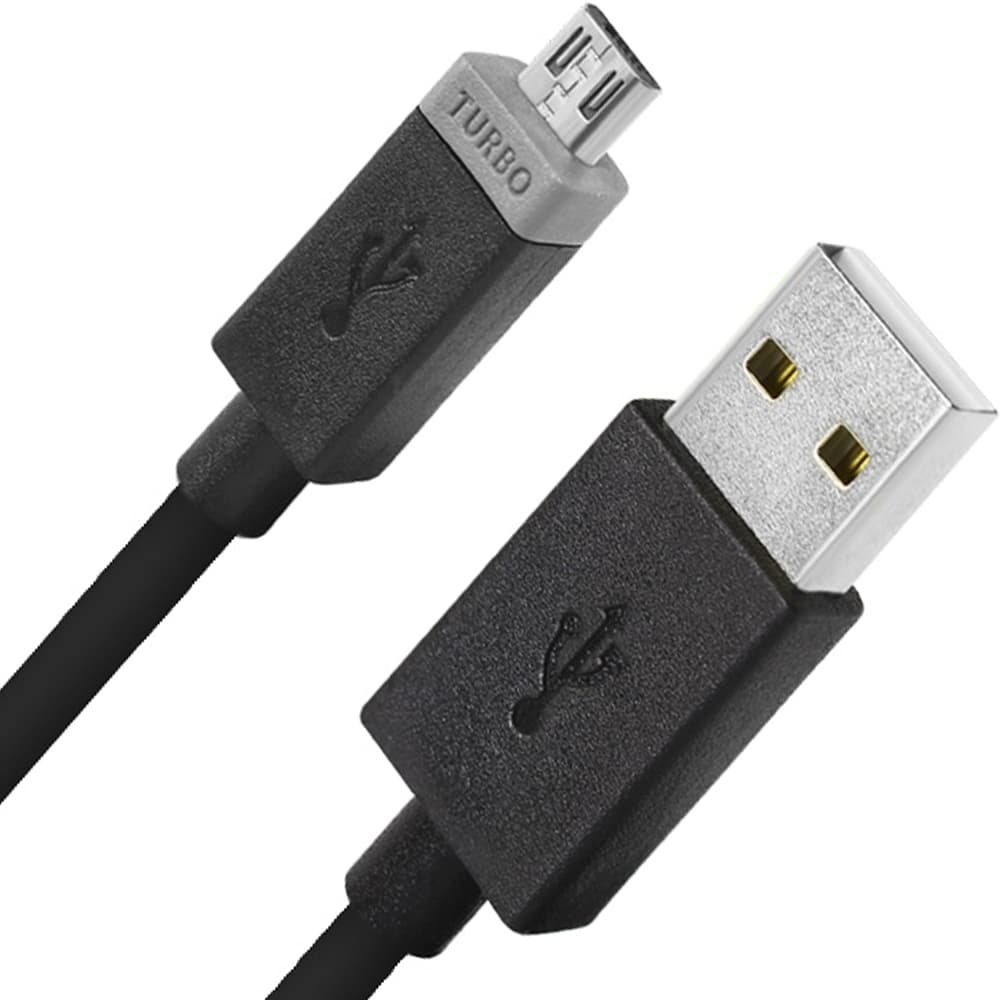 Cabo Micro Usb 3.0 V8 Turbo Carregador Dados Celular 1 Metro Carga Rápida