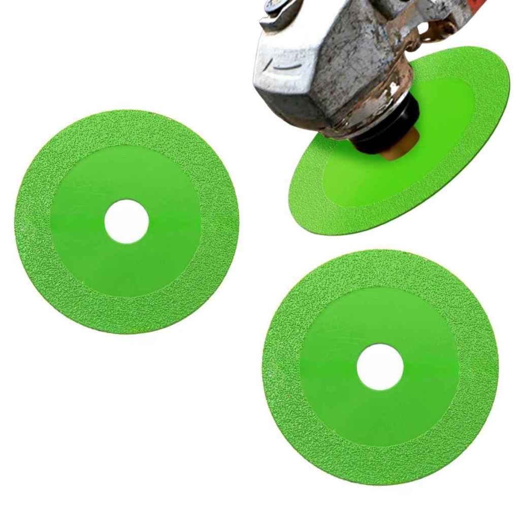 Kit 3 Discos Multiuso para Corte de Espelho Porcelanato Vidro Cerâmica 100 mm