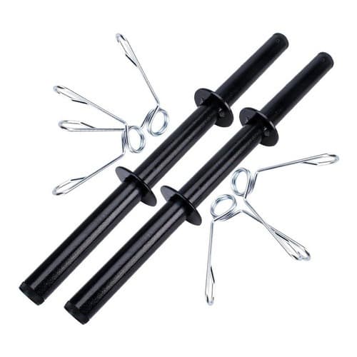 Barra 40cm Par Halteres Presilha Musculação Anilha Academia
