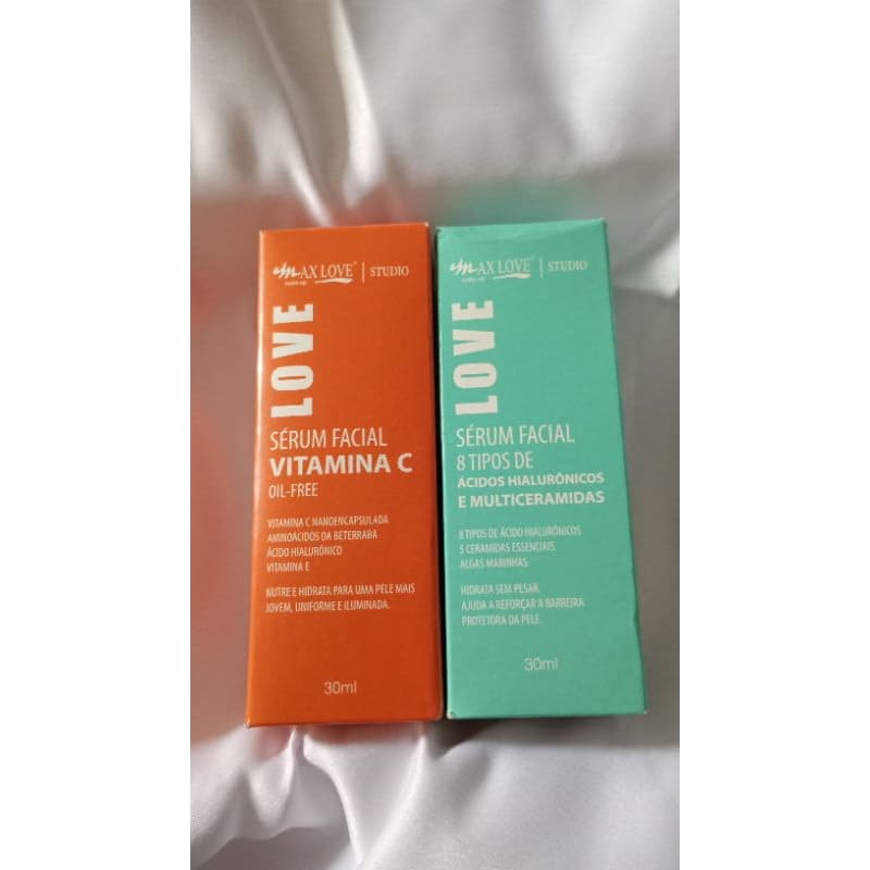 Kit de sérum facial 8 tipos de ácido hialurônico e multiceramidas auxiliam no rejuvenescimento da pele e sérum facial vitamina C