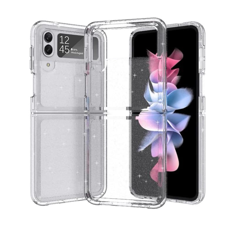 Capinha Case capa para Samsung resistente com Glitter Samsung Z3FLIP / Z4FLIP / Z5FLIP