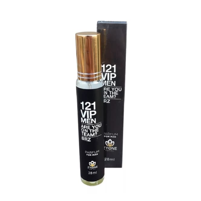 Perfume Masculino 121 vip Men 28ml Zyone  -  Perfume Importado - Alta Fixação