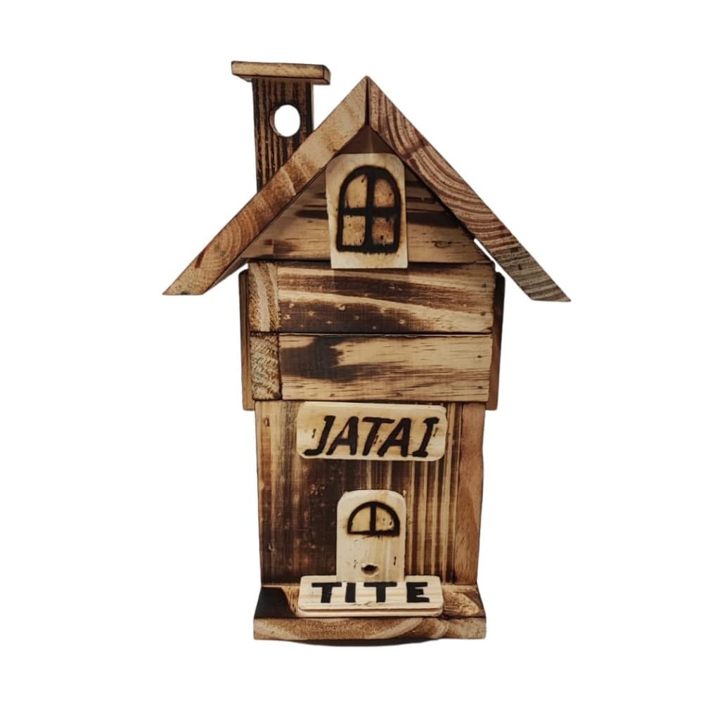 Casa Chalé Jataí Abelha Mel Queimada