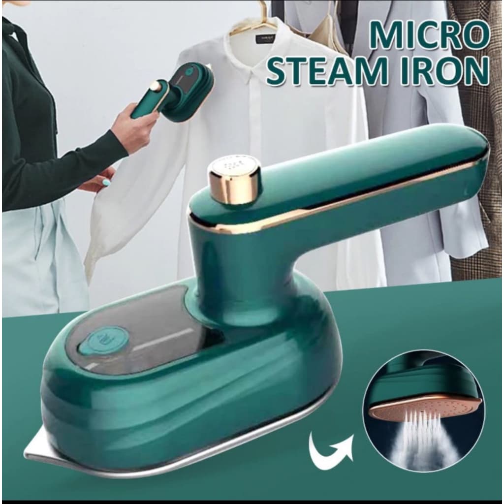 Mini Ferro Elétrico De Passar Roupa  A Vapor CLICK
