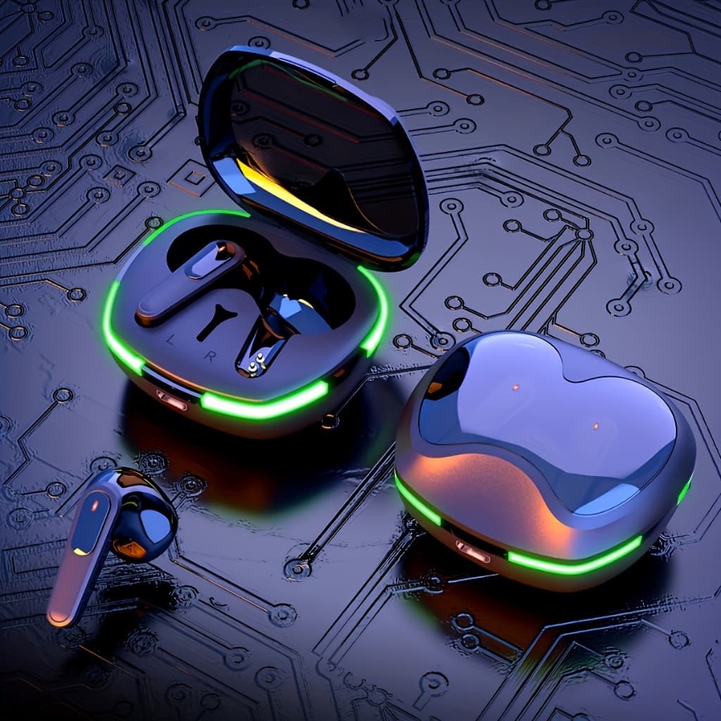 Fone De Ouvido Bluetooth Sem Fio De Jogo Xiaomi Bluetooth Estéreo Binaural 5.0 Fone Pro 60 Gamer Bluetooth Com Microfone