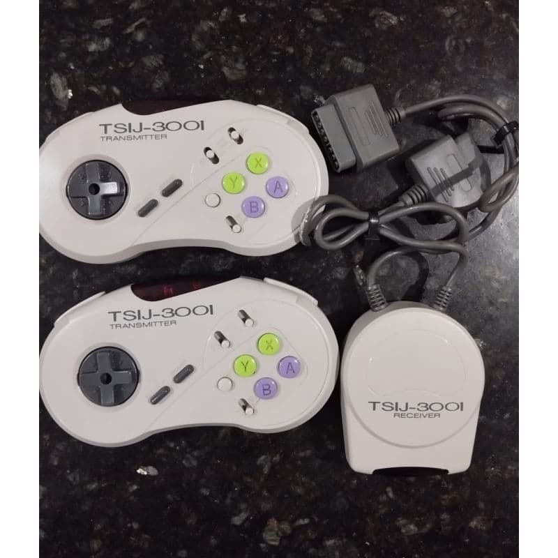 Controle Sem Fio Vídeo Game Vintage Super Nintendo