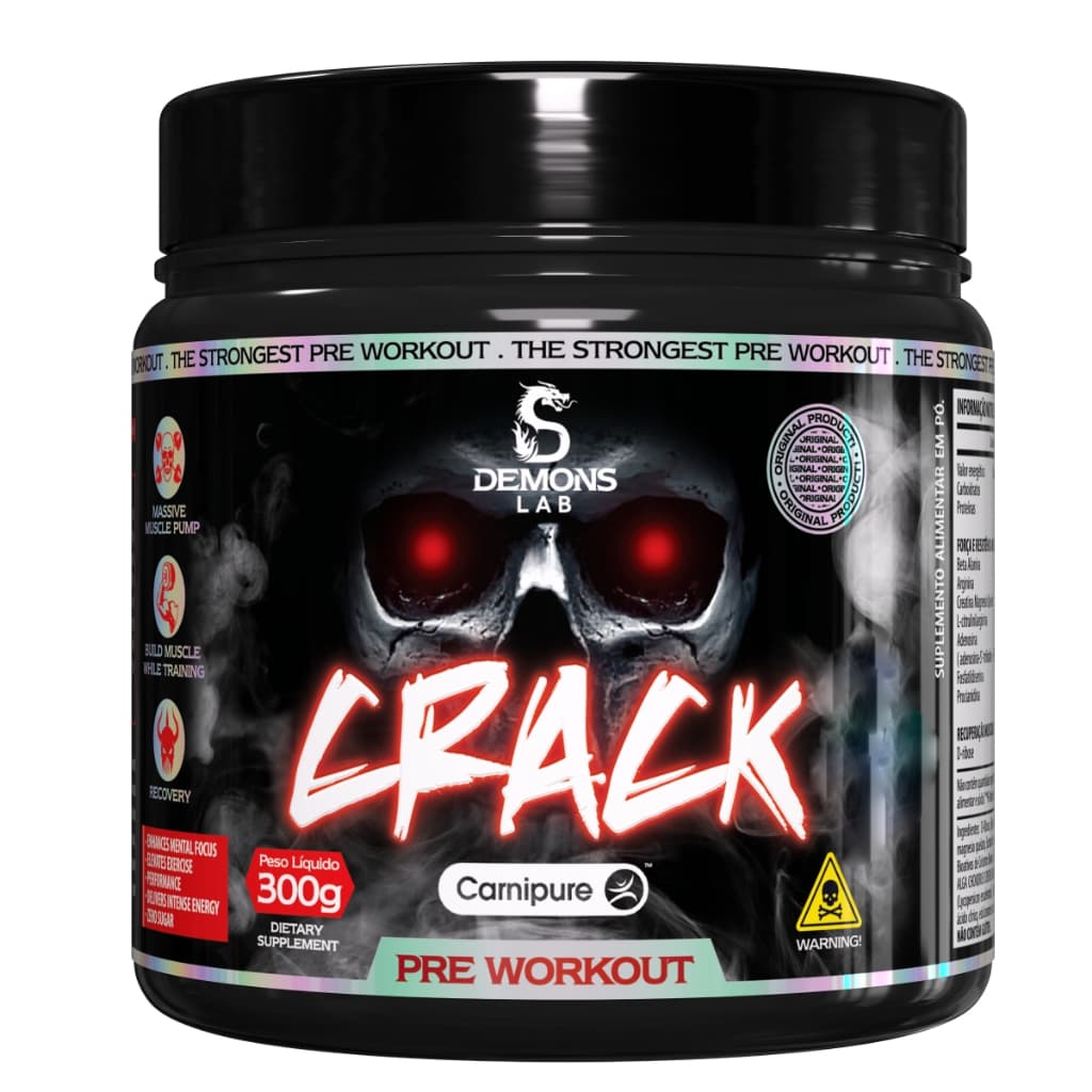 PRE TREINO CRACK 300G DEMONS LAB