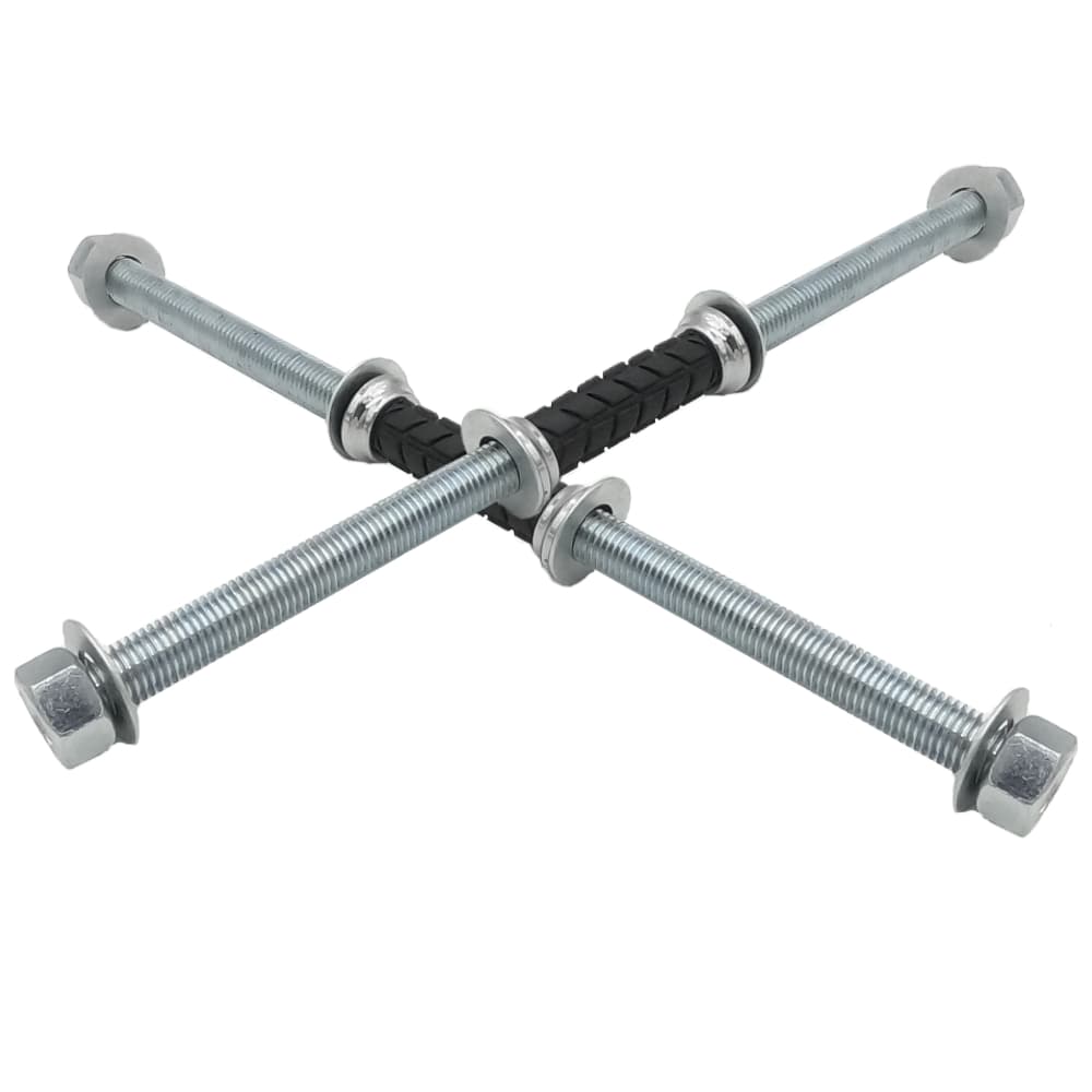 KIT 2 Halteres 50cm Maciços Treino Pesado, Resultados Sólidos