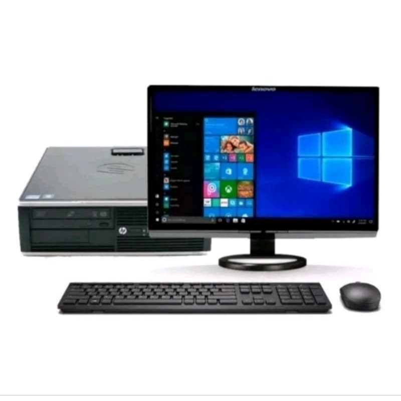 Kit Pc Computador Cpu intel Core i3 i5 i7 Memoria 4gb HD160gb Wi-Fi Monitor 19 Teclado Mouse