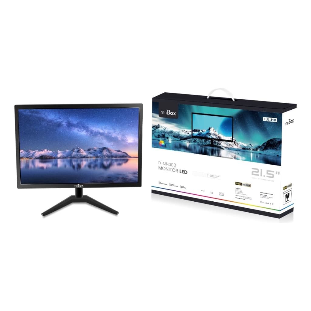 Monitor Pc Gamer 21.5'' Led 1920p Hdmi/vga Alta Luminosidade