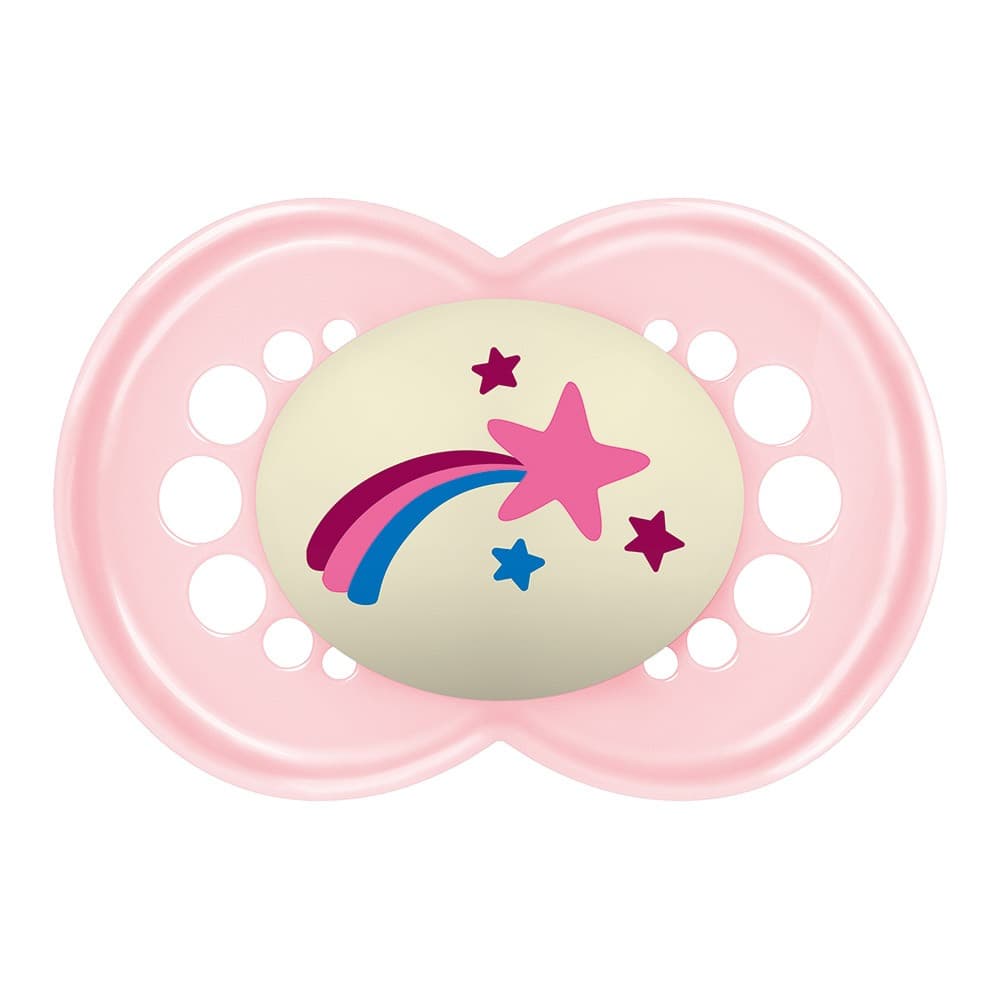 Chupeta Mam Original Night 6m+ Tam 2 Rosa