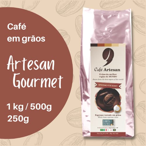 Café Artesan Gourmet  - Café em grãos ou moído