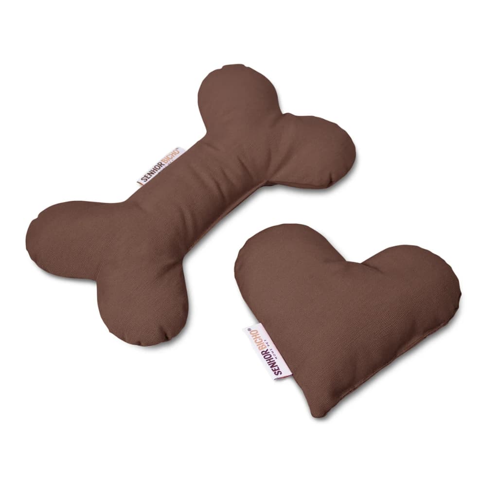 Kit Brinquedo para Cachorro e Gato Kit Brinquedo Pet Almofadinha 2 peças Várias Cores