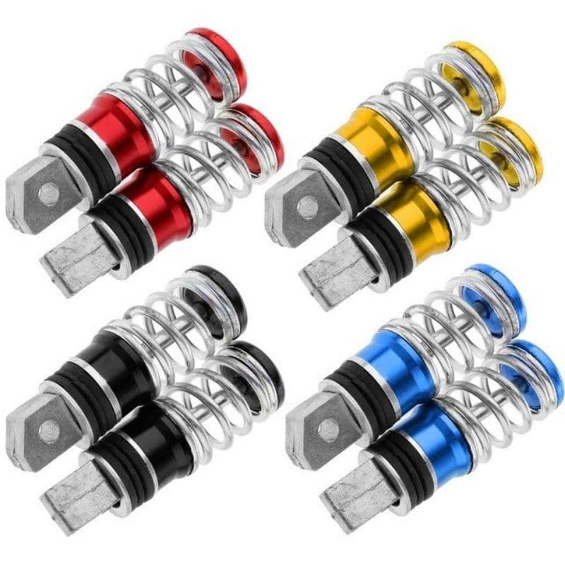 Pedaleira De Moto Esportiva Universal Para Motos Esportivo Comado Alumínio XRE Falcon Titan Fan 160
