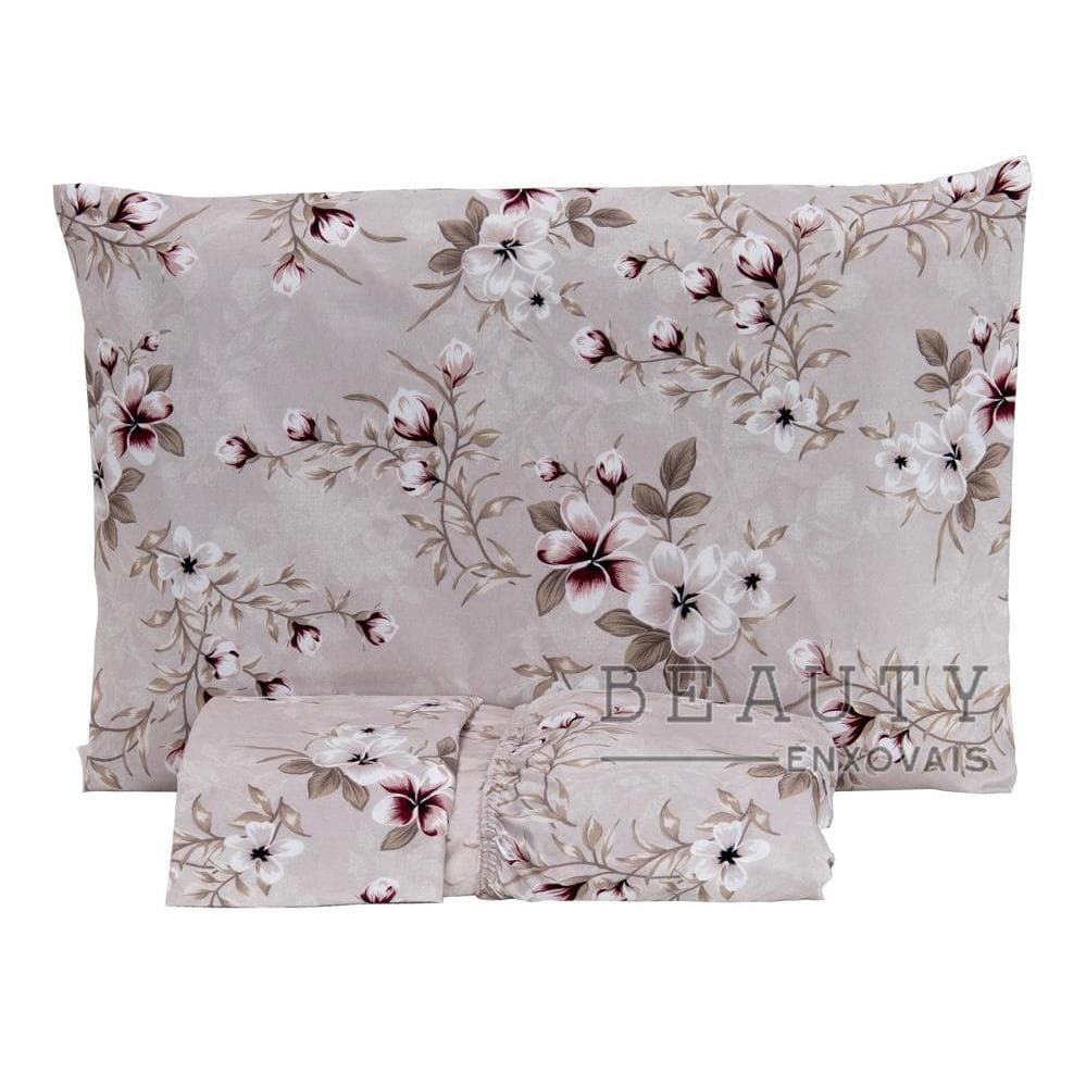 jogo lençol casal cama box tecido 200 fios macio , lençóis com elástico 188cm x 138cm x 30cm com fronhas