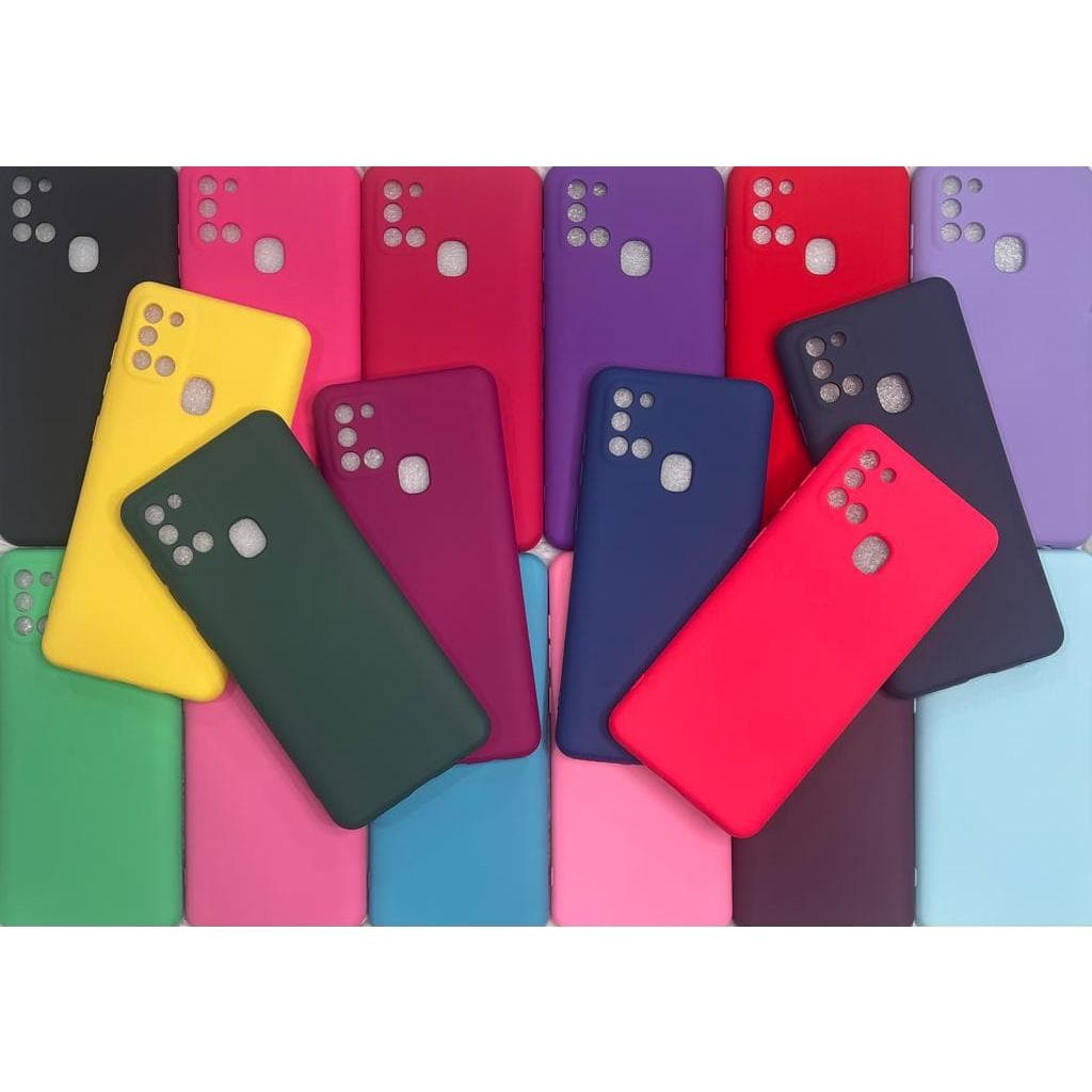 Capa Capinha Para Samsung A21S Silicone Aveludado Case