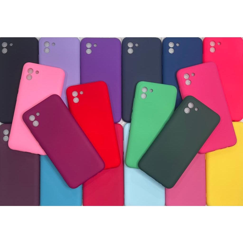 Capa Capinha Para Samsung A03 Silicone Aveludado Pelicula Case
