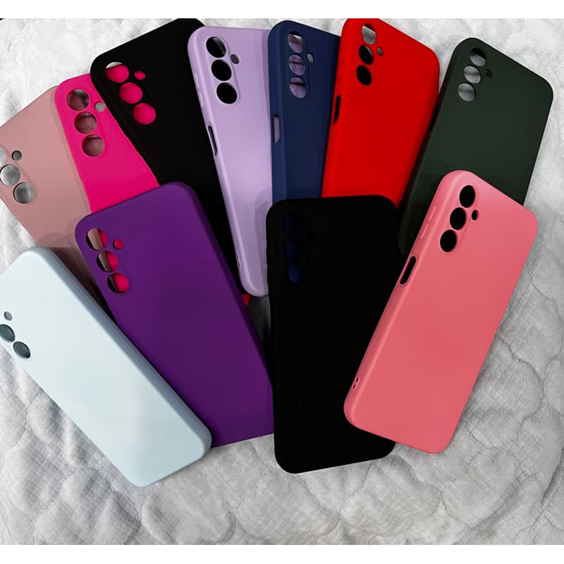 Capa Capinha Aveludada Para Samsung A15 Case Silicone