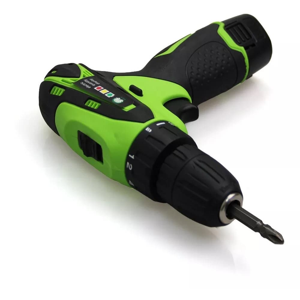 Parafusadeira/furadeira Hagra Sem Fio 2 Baterias 2 Velocidades 12v Bivolt 110V/220V Oferta Especial
