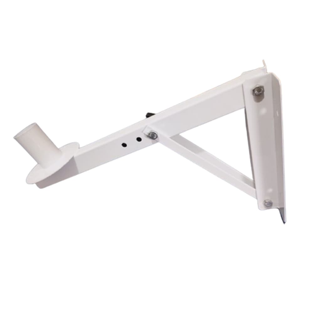 Suporte Parede Caixa De Som Acústica Cor Branco  25cm