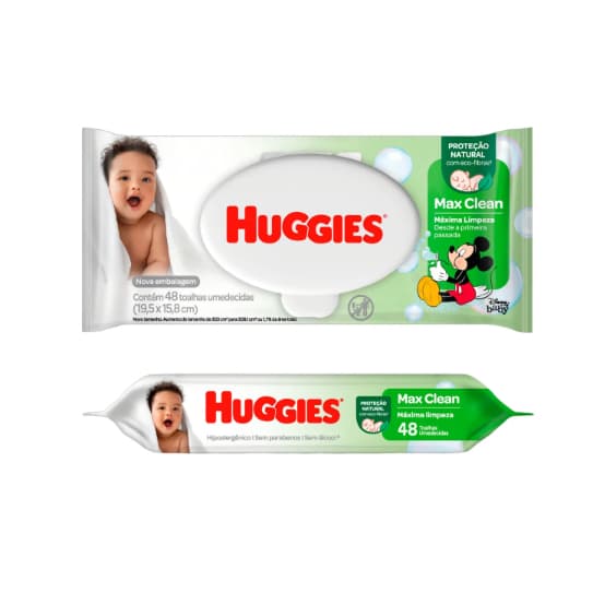 Lenco Umedecido Huggies 48 Unidades